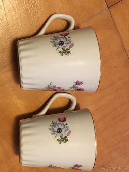 2 ks retro porcelánový hrnek Czechosl - 4