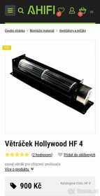 Větrák pro zesilovače Hollywood HF 4 - 4