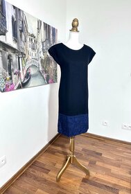 Vlněné šaty od luxusní francouzské značky Les Copains - 4