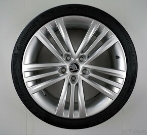 Škoda Superb - Originání 18" alu kola - Letní pneu - 4