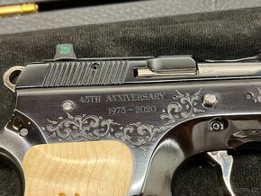 Prodám sběratelskou pistoli CZ 75B 45th Anniversary - 4