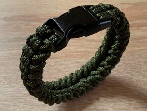 PARACORD NÁRAMEK (19 CM) ARMY STYL - 4