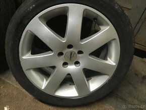 Alu 225/45R17 5x100mm na opravu - 4