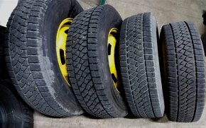 ZIMNÍ PNEU 215 75 16-C BRIDGESTONE VČ.DISKŮ FORD TRANZIT - 4