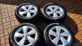 ALU kola VOLVO 5x108 R17 zánovní, TOP stav - 4