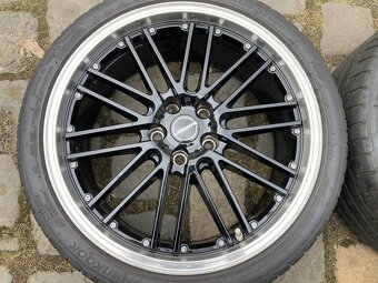 Alu kola BORBET 19" 5x114,3 letní HANKOOK 245/35R19 - 4