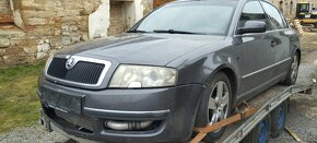 ŠKODA SUPERB 1,9TDI 96KW NA DÍLY PLATÍ DO SMAZÁNÍ - 4