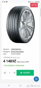 225/55 R17 RSC Continental TS850P - 4