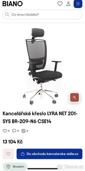 kancelářská židle LD Seating Lyra Net - 4