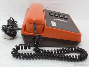 Retro telefon Tesla Es3620 - 1987 ČSSR - 4