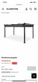 Zahradní pergola Pantheon Canopy 3 x 4 m - 4