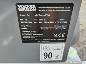 Osvětlovací věž  WACKER NEUSON LTN4 ,,AKCE" - 4