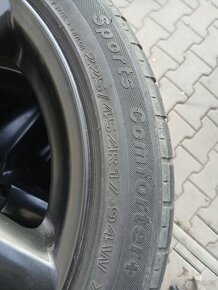 Alu kola 5x112 R17 letní pneu 225/45 R17 - 4