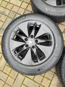 ORIGINÁL Alu Škoda ALASIA R16, 5x112 - TOP STAV - 4