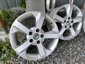 ALU kola Škoda Octavia 5x112 r16 Originál, ALU Octavia 2 - 4