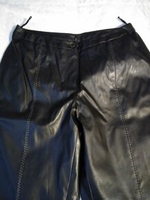 Dámské kalhoty, imitace kůže - vel. 38 - 4
