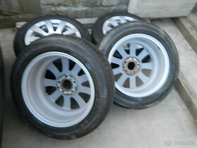 alu kola 5x112 r16+letní pneu - 4