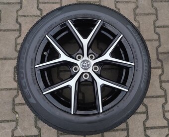 Alu kola originál Toyota RAV4 5x114,3 R18 KRÁSNÁ SADA - 4