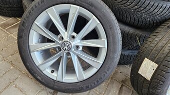 Letní Sada Alu 5x112 205/55 R17 Volkswagen Golf Caddy Polo - 4