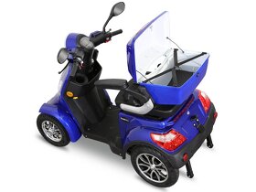 zánovní skútr Rolektro E Quad 1000W m gelové baterie - 4