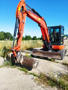 Bagr Kubota, 5,5ton. Hydraulicky rychloupinak. - 4