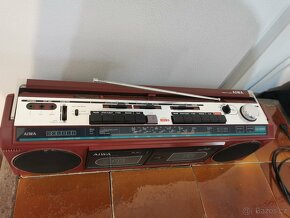 AIWA-CS W300- radiomagnetofon+kabel na 220v - 4