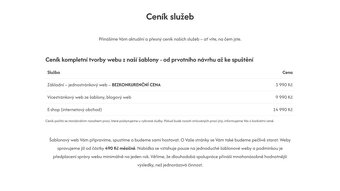 PROFI WEB za skvělou cenu. LEVNÉ A PROFESIONÁLNÍ WEBY - 4