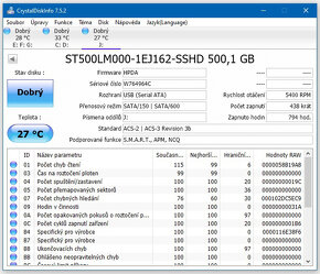 SSHD disk SeaGate 500GB 2,5" SATA. 5 a více 200/ks - 4