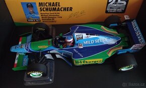 F1 BENETTON FORD B194 VÍTĚZ AUSTRALIE 1994 SCHUMACHER 1:18 - 4