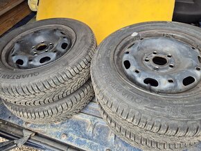 165/70 R14 5x100 zimní celoroční sada kol - 4