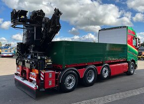 Volvo FH540 8x2 - valník s hydraulickou rukou FASSI - 4