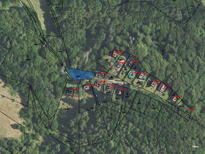 Prodej podílu 1/6 pozemku u rekreační zástavby, 75 m2 v obci - 4