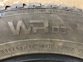 Nokian WR D3 235/55 R17 103 H (zimní sada) - 4