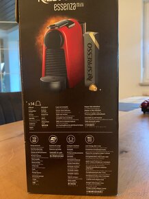 Nový kávovar Nespresso essenza mini - 4