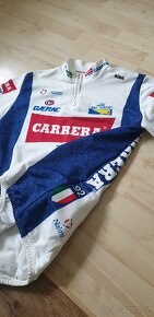 Retro cyklistický dres Carrera Tassoni 92' - 4