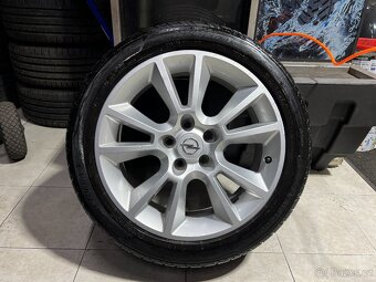 Originál kola Opel 5x110 R17, Letní pneu Matador 225/45 R17 - 4