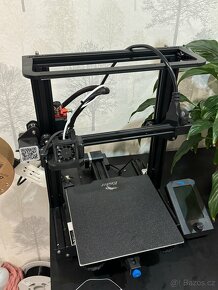 Ender 3 v2, dual Z, extruder, mriscoc sof, BL touch, LED - 4