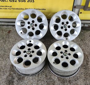 Alu Kola 15 5x98 Alfa 147 156 GT Tipo 500L Opel Peugeot - 4