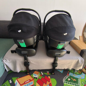 2x autosedačka Joie i-Gemm 3 + 2x isofix i-Base 2 - 4