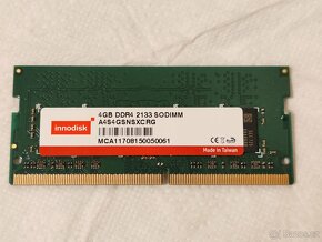 RAM paměti DDR4, SODIMM, Ram do notebooku 1 x 4GB - 4