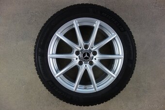 Mercedes C W206 alu 5x112 225/50/17 zimní, čidla, DOT 2422 - 4