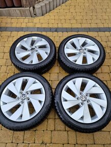 Alu kola zimní sada 5x112 17" VW Golf 7, 8, Octavia 3 - 4