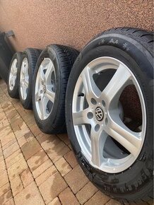 ALU kola Enzo 16’ EG5Z na zimních pneu point.S 205/60 R16 96 - 4