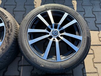 4x al kola 5x120 18 + pneu letní 255/45 R18 - 4