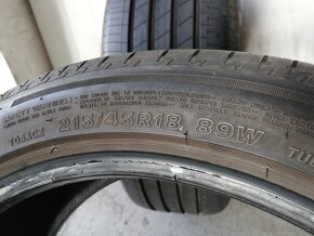 215/45 r18 letní pneumatiky Bridgestone 7mm - 4