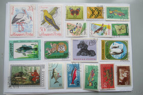 Známky poštovní náměky květiny zvířata obrazy - 4