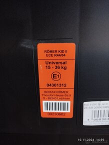 Autosedacka Britax Römer, 15-36kg - 4