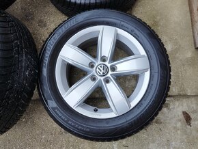 Originální kola VW 5x112 R16 205/60 6Jx16H2 ET43 - zimní - 4