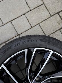 ALU kola VW Golf R / GTI Adelaide 5x112 225/45 R17" + PNEU - 4