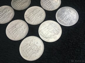 9 kusů stříbrných 20 Kč, mince První Republika ČSR - 4